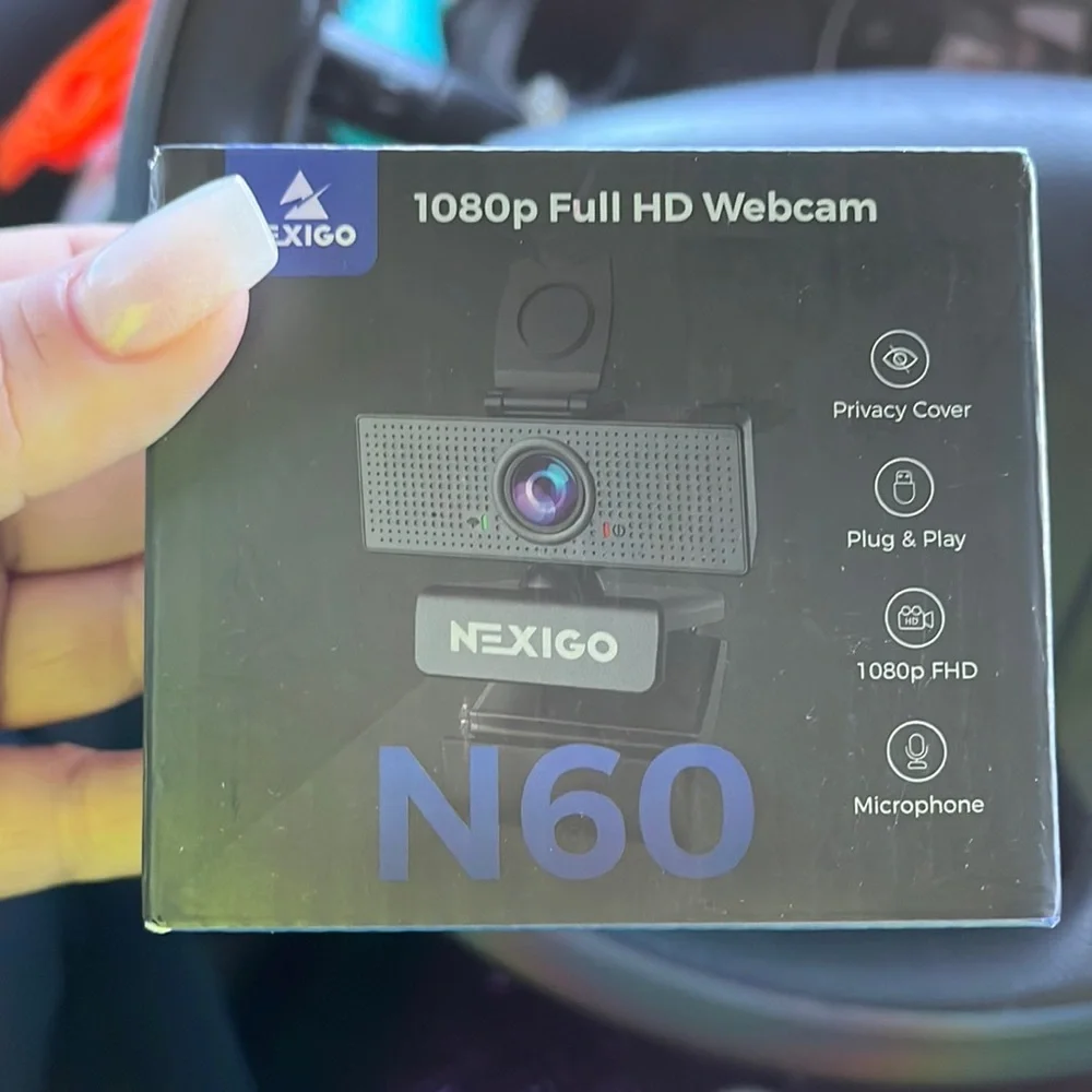 Nexigo 1080p full hd webcam